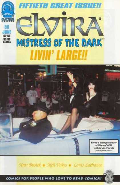 Elvira 50 - Dark - Great - Mistress - Car - People