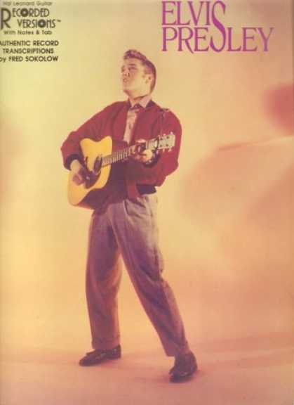 Elvis Presley Books - Elvis Presley: Hal Leonard Guitar Recorded Versions with Notes & Tab