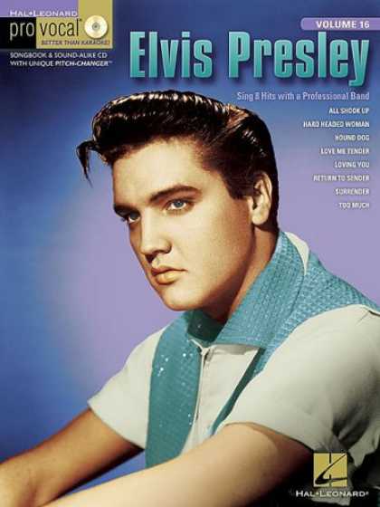 Elvis Presley Books - Elvis Presley Pro Vocal for Male Singers Vol. 16 Bk/CD (Hal Leonard Pro Vocal (N