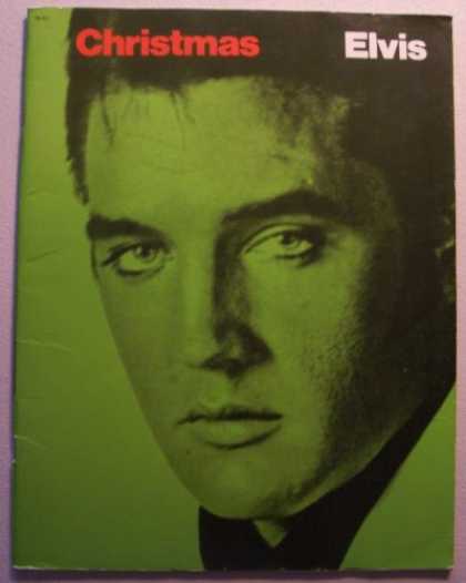Elvis Presley Books - ELVIS, Christmas, sheet music [Elvis Presley] (13 Christmas songs, 78-31)