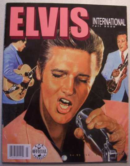 Elvis Presley Books - ELVIS International Forum [Elvis Presley] Fall 2000 (The Blue Moon Boys, A Canad