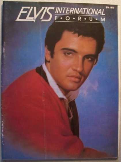 Elvis Presley Books - ELVIS International Forum [Elvis Presley] Fourth Quarter 1989 (Vol. 2 No. 4)