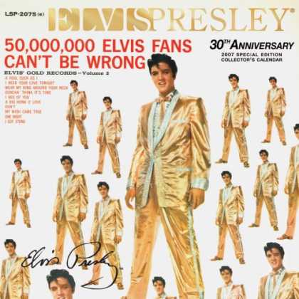 Elvis Presley Books - Elvis Presley Special Edition Collector's 2007 Calendar