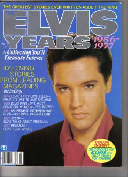 Elvis Presley Books - The Elvis Years 1956-1977