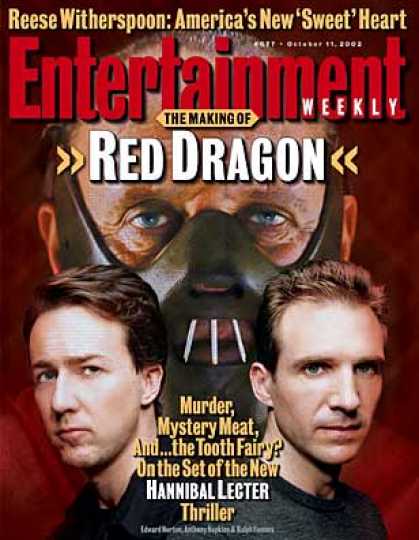 Entertainment Weekly - "red Dragon"'s Cast Spills Behind-the-scenes Dish