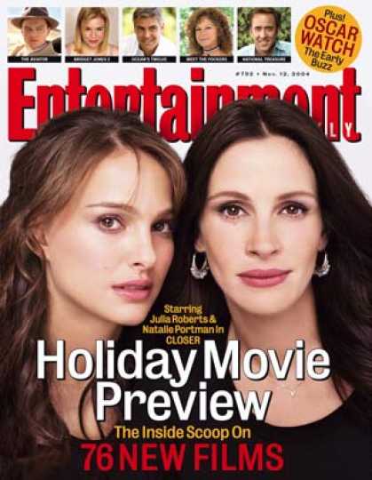 Entertainment Weekly - Julia, Natalie, Jude, and Clive On Making "closer"