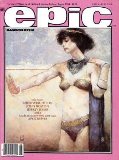 Epic 25 - One Lady - Jewellary - Bangles - Berni Wrightson - Jeffrey Jones
