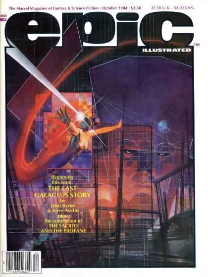 Epic 26 - Science-fiction - Flight - Dark - Galactus - John Byrne And Terry Austin