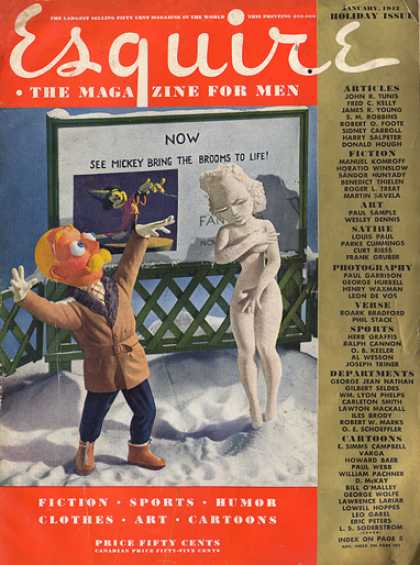 Esquire - 1/1942