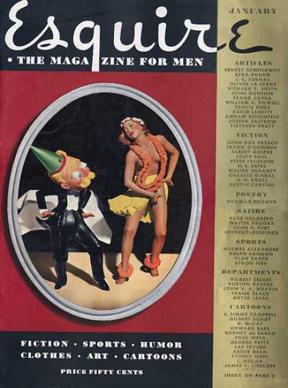 Esquire - 1/1936