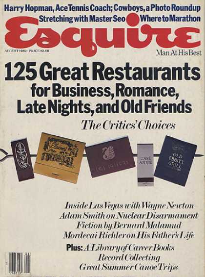 Esquire - 8/1982