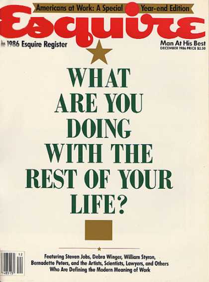 Esquire - 12/1986