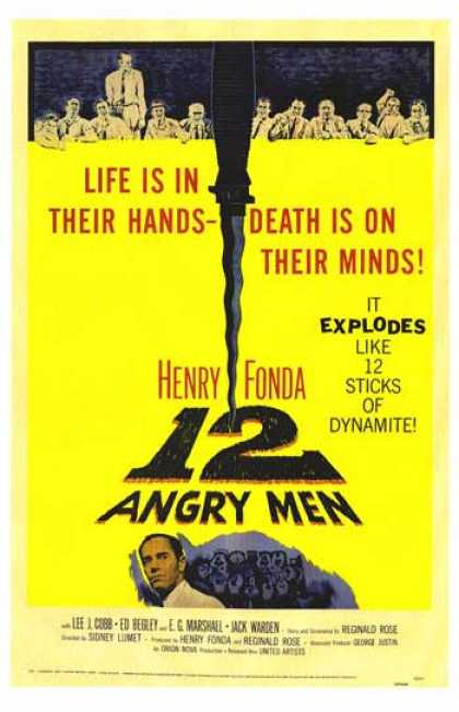 Essential Movies - 12 Angry Men Poster