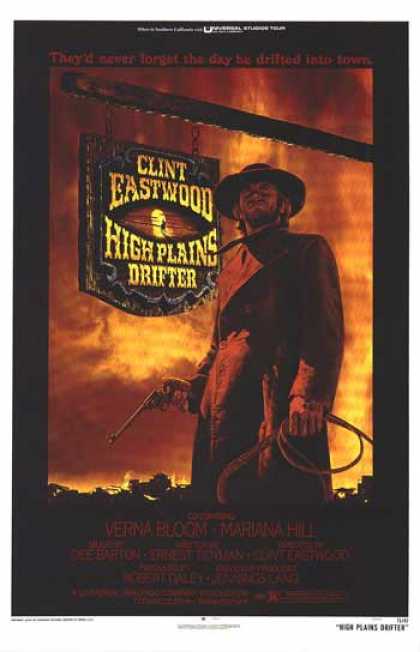 Essential Movies - High Plains Drifter Poster
