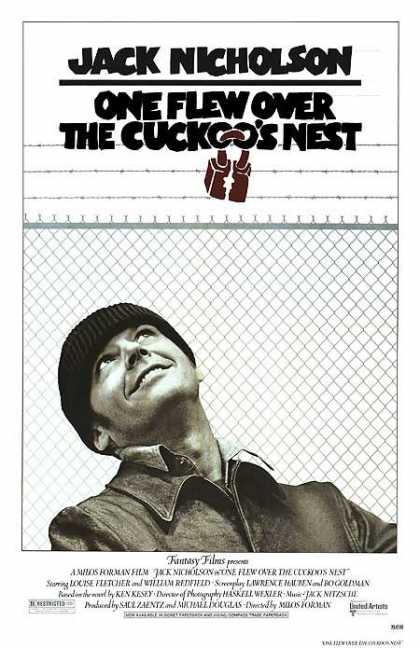 Essential Movies - One Flew Over The Cuckoo's Nest Poster