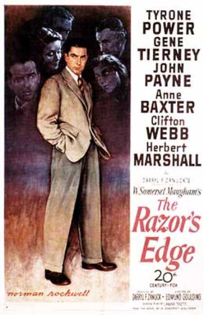Essential Movies - Razor's Edge Poster