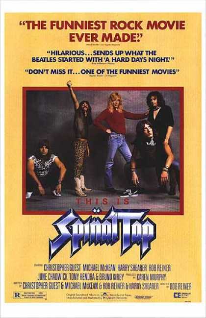 Essential Movies - This Is Spinal Tap Poster
