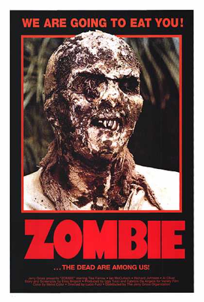 Essential Movies - Zombie Poster