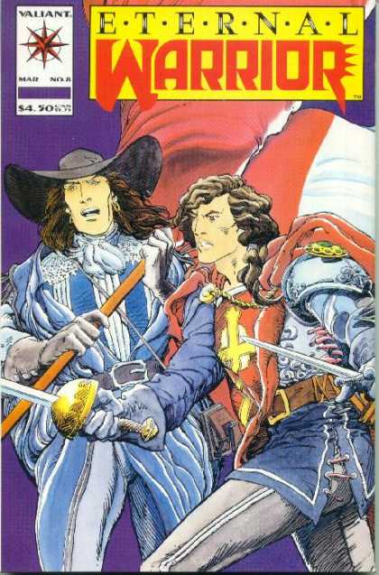 Eternal Warrior 8 - Sword - Hat - Gloves - Flag - Cross - Barry Windsor-Smith