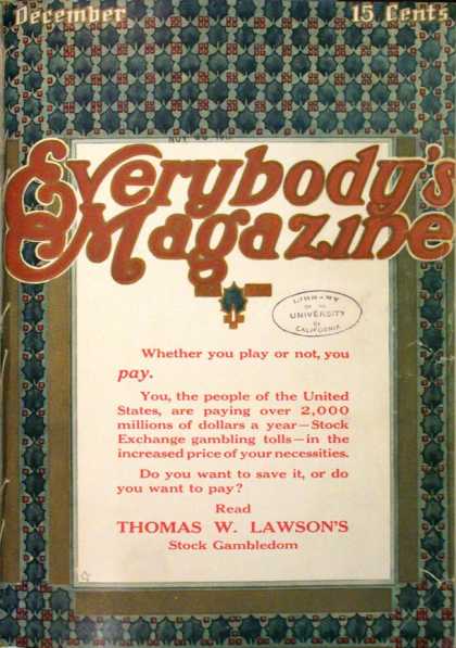 Everybody's Magazine - 12/1912