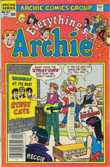 Everything's Archie 107 - Guitar - Rockabilly At Its Best - Drum Set - Tambourine - Keyboard