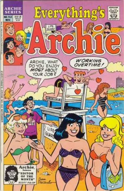 Everything's Archie 152 - Working - Overtime - Job - Life Guard - Beach