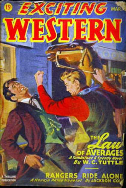Exciting Western - 3/1947