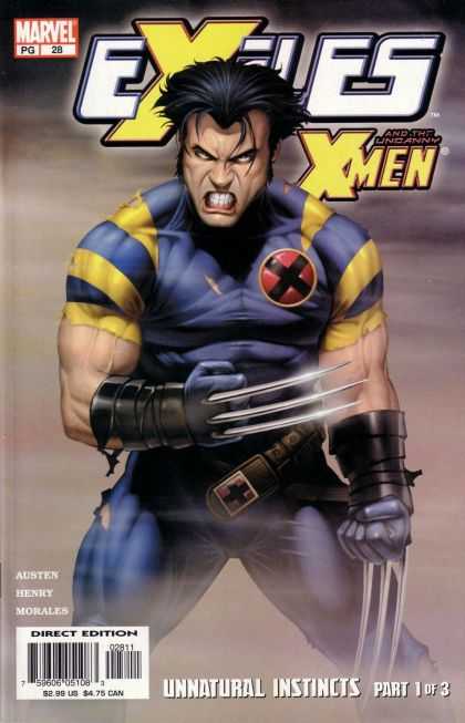 Exiles 28 - Wolverine - Adamantium - Claws - First Part - Mutant - Dale Keown