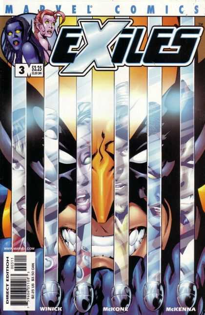 Exiles 3 - Wolverine - Steel - Claws - Sectional - Marvel - Mike McKone