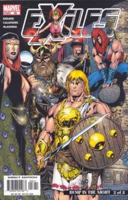 Exiles 56 - Marvel Comics - Sedard - Mckenna - Bump In The Night - 2 Of 3