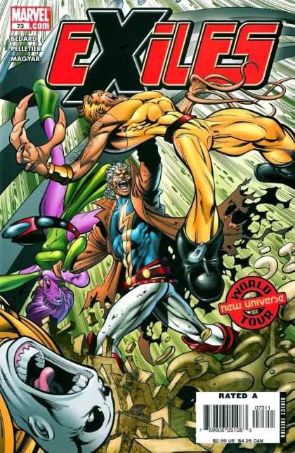 Exiles 73 - Fear - Power - Battle - Golden Outfit - Colorful Enemies