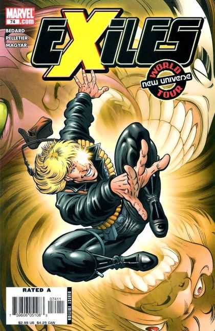 Exiles 74 - Super Powers - Sparkle - Blonde - Nice Teeth - Satchel