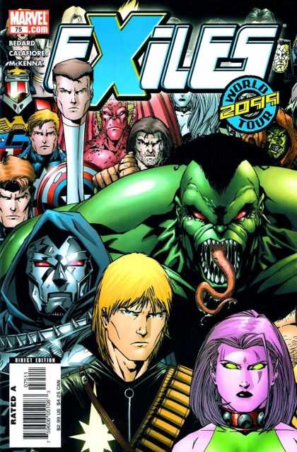 Exiles 75 - World Tour 2099 - Dr Doom - Gambit - Mr Fantastic - Venom