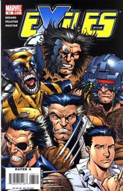Exiles 85 - Wolverine - Marvel - Mutant - Superhero - Bedard Pelletier Magyar