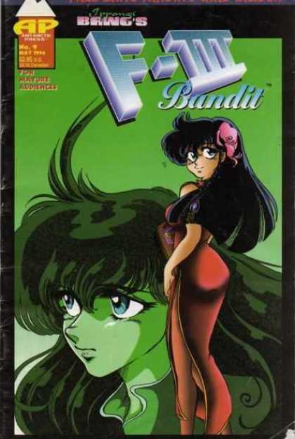 F-3 Bandit 9 - The Girl With The Flower - Flower Girl - Long Black Hair - Seeing The Future - Seductive