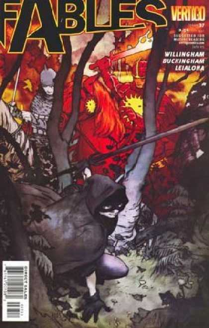 Fables 37 - Mask - Trees - Sword - Horse - Willingham - James Jean