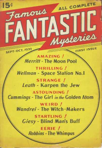 Famous Fantastic Mysteries - 10/1939