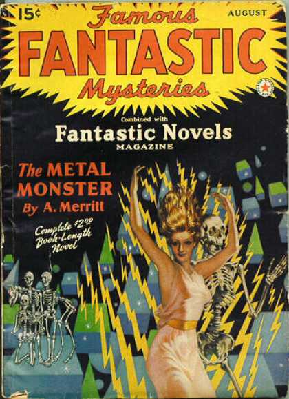 Famous Fantastic Mysteries - 8/1941