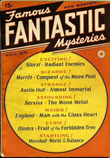 Famous Fantastic Mysteries - 11/1939