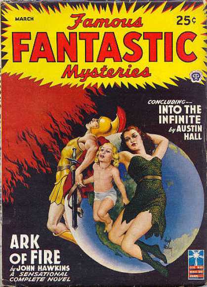 Famous Fantastic Mysteries - 3/1943