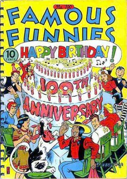 Famous Funnies 100