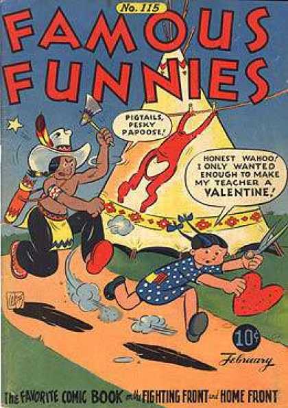 Famous Funnies 115