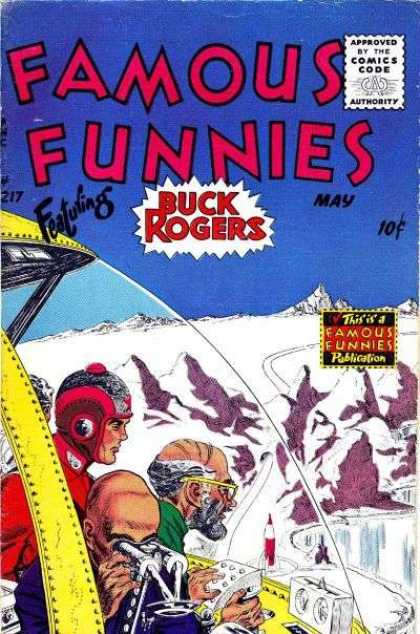 Famous Funnies 217 - Buck Rogers - Frank Frazetta