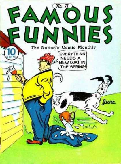 Famous Funnies 71