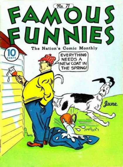 Famous Funnies 71