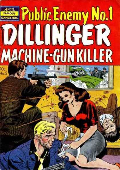 Famous Gangsters 2 - Public Enemy - Dillinger - Machine-gun - Killer - Bullets