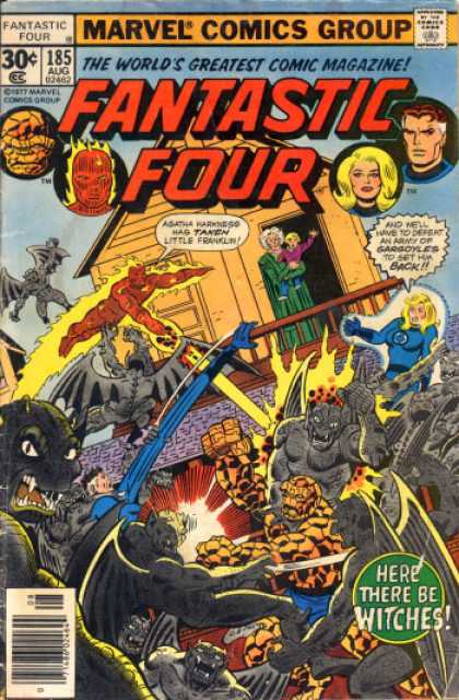 Fantastic Four 185 - Gargoyles - House