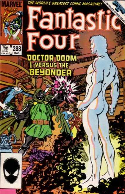 Fantastic Four 288 - Beyonder - Doctor Doom - John Byrne