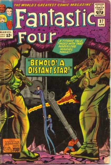 Fantastic Four 37 - Thing - Mr Fantastic - Jack Kirby