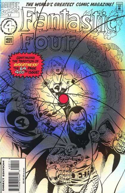 Fantastic Four 400 - Thing - Marvel Comics - Worlds Greatest Comic Magazine - Vortex - May 400 - Paul Ryan